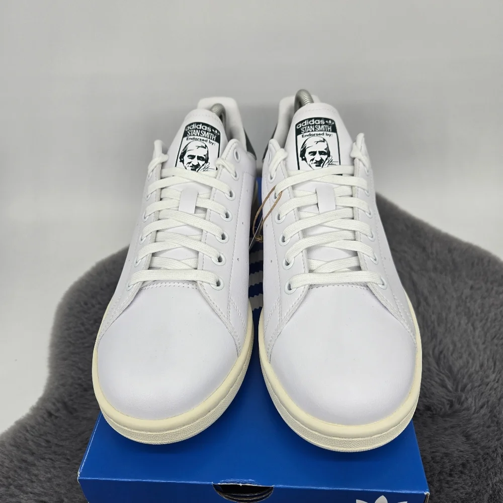 New adidas Stan Smith Primegreen Collegiate Green Men's Shoes Size 11 - Picture 2 of 8